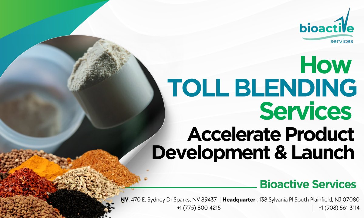 How Toll Blending Services Accelerate Product Development & Launch
