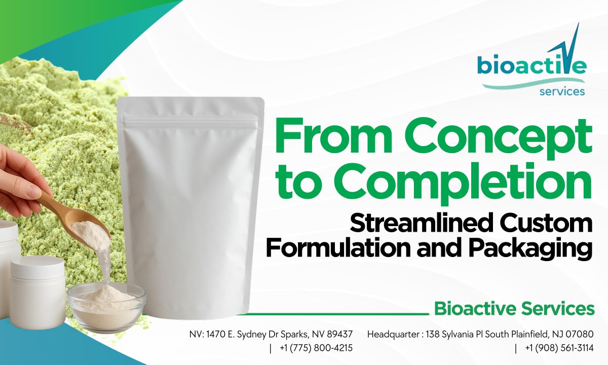 Custom Formulations and Packaging