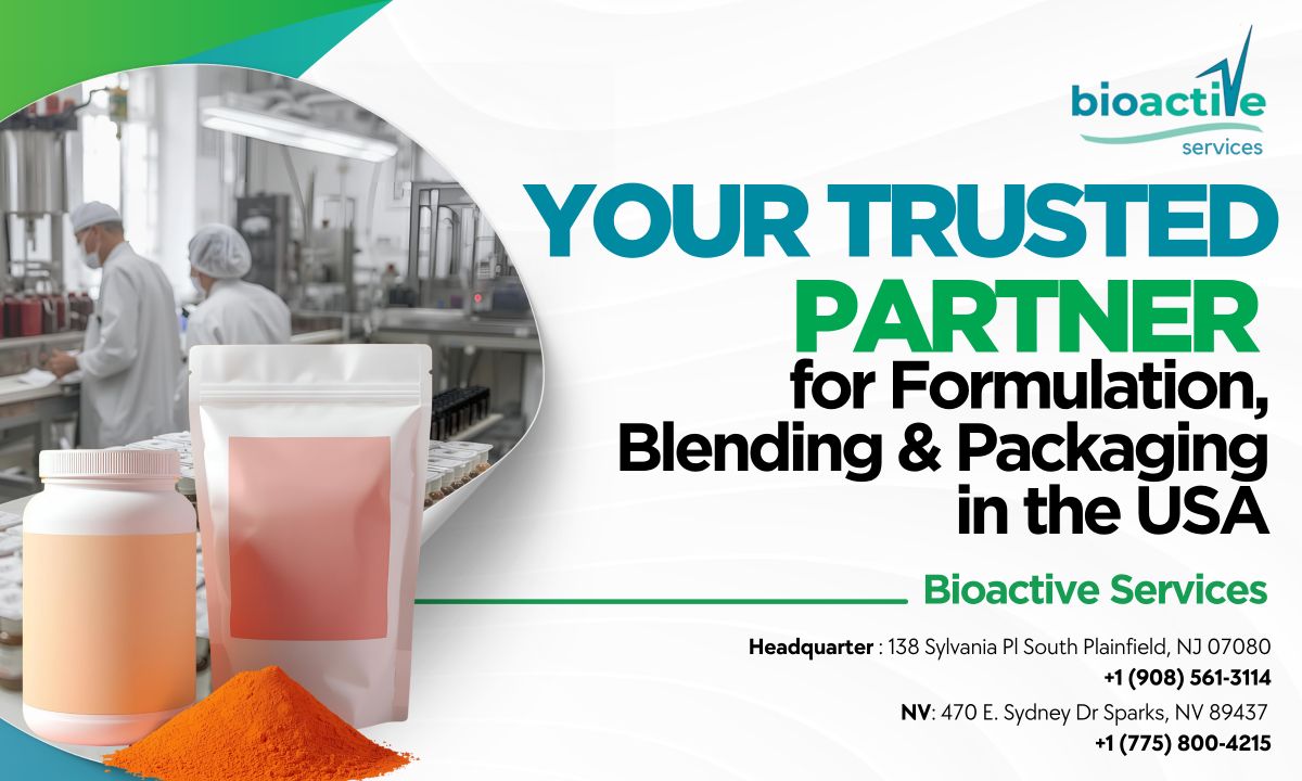 Formulation, Blending & Packaging in the USA