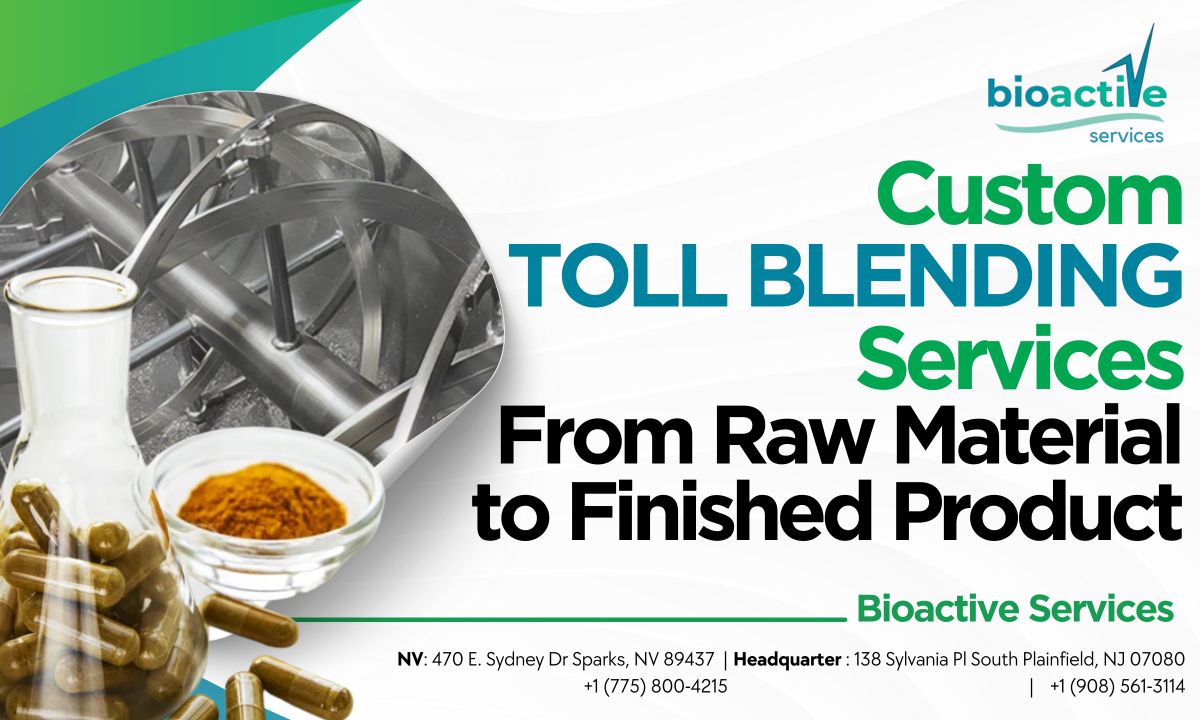 Custom Toll Blending Services: From Raw Material to Finished Product