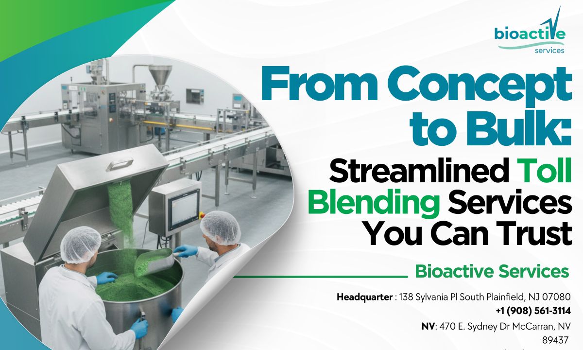 From Concept to Bulk: Streamlined Toll Blending Services You Can Trust