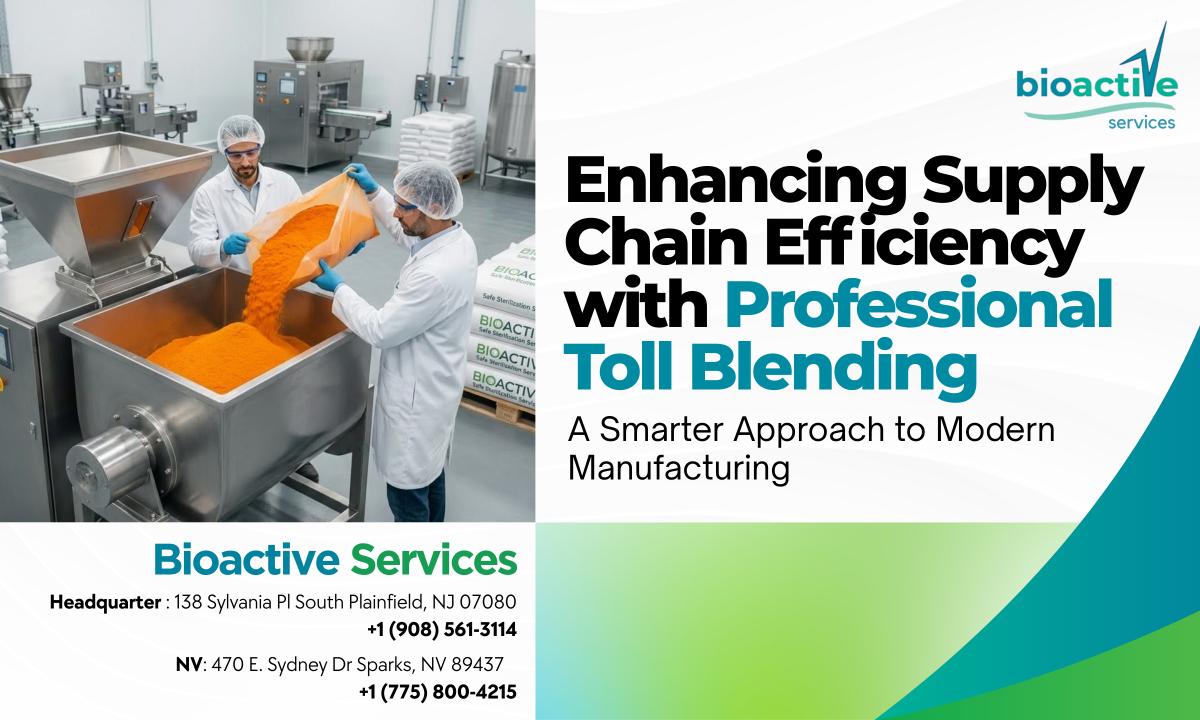 Enhancing Supply Chain Efficiency with Professional Toll Blending