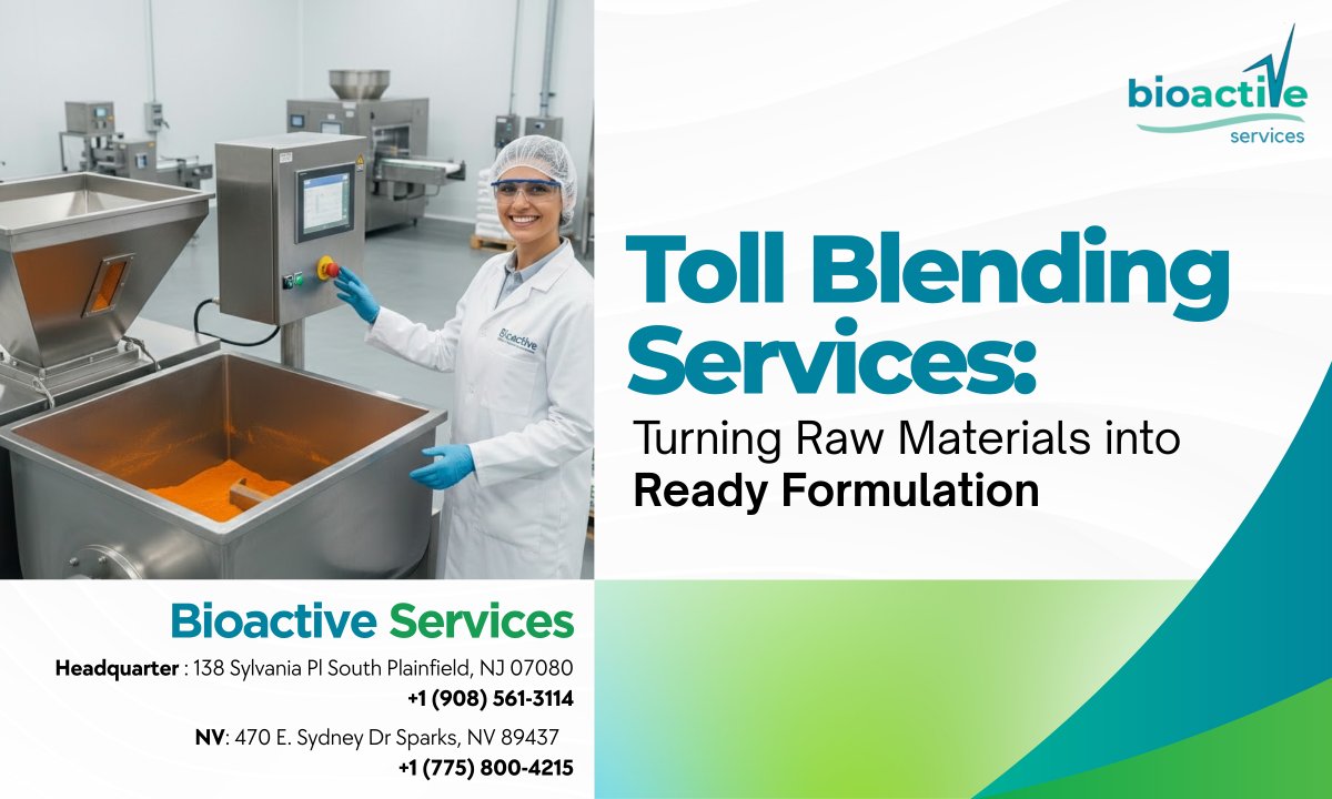 Toll Blending Services: Turning Raw Materials into Ready Formulations