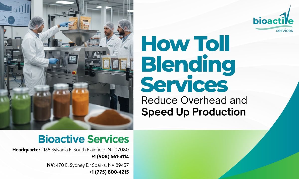 How Toll Blending Services Reduce Overhead and Speed Up Production