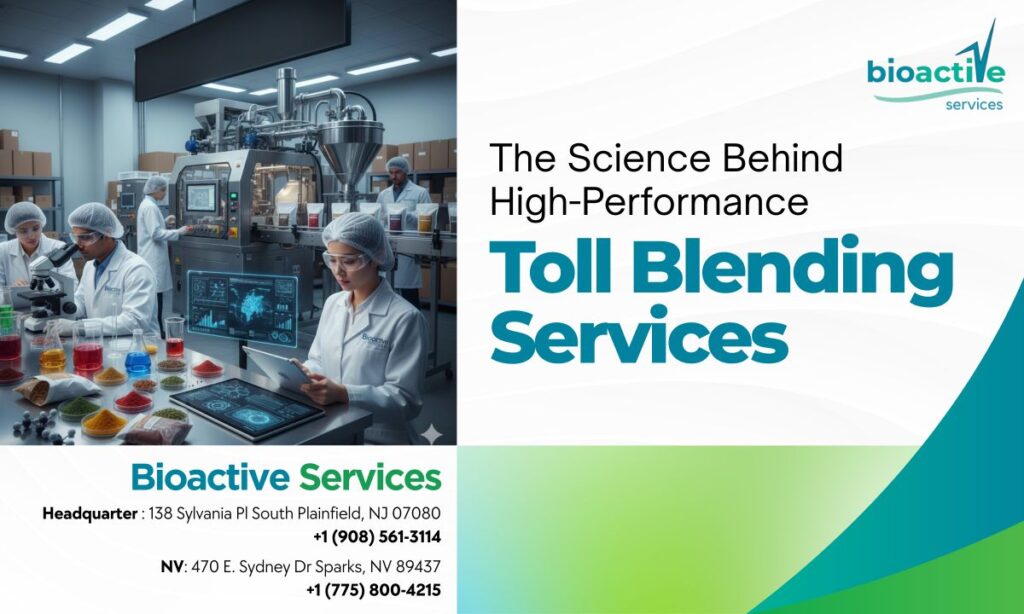 high-performance toll blending services USA