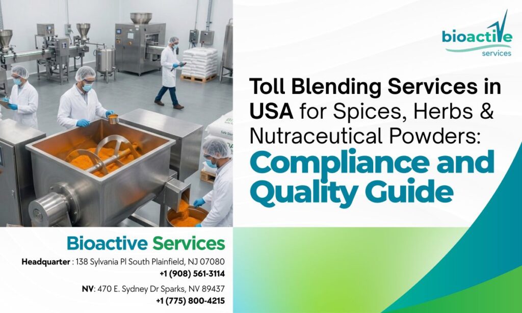 Toll Blending Services in USA