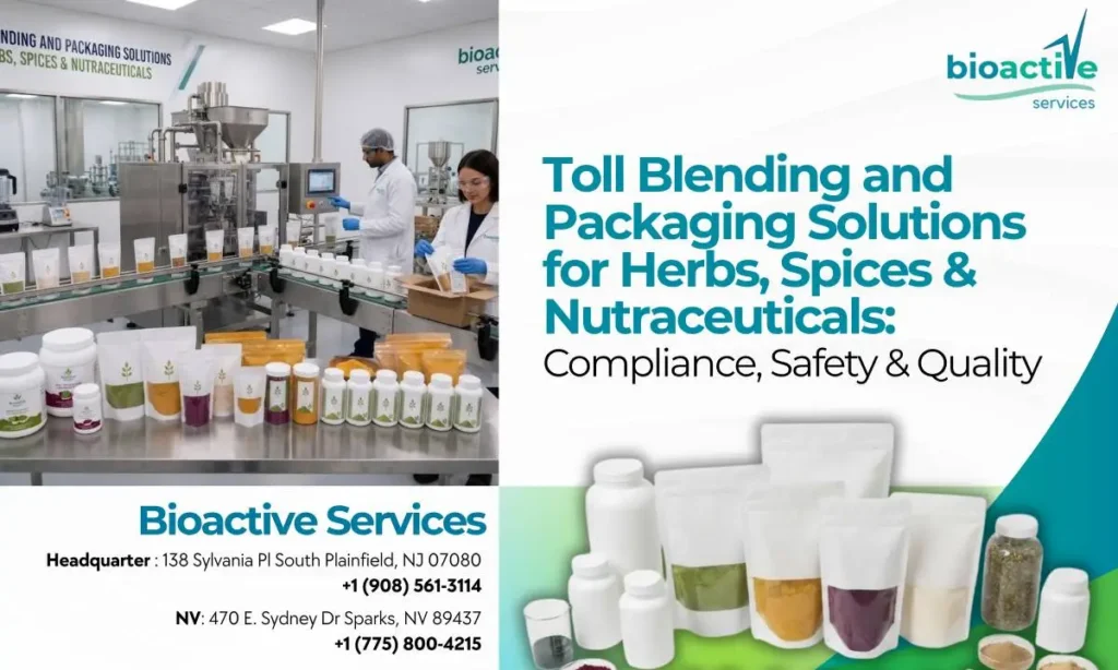 Integrated toll blending, steam sterilization