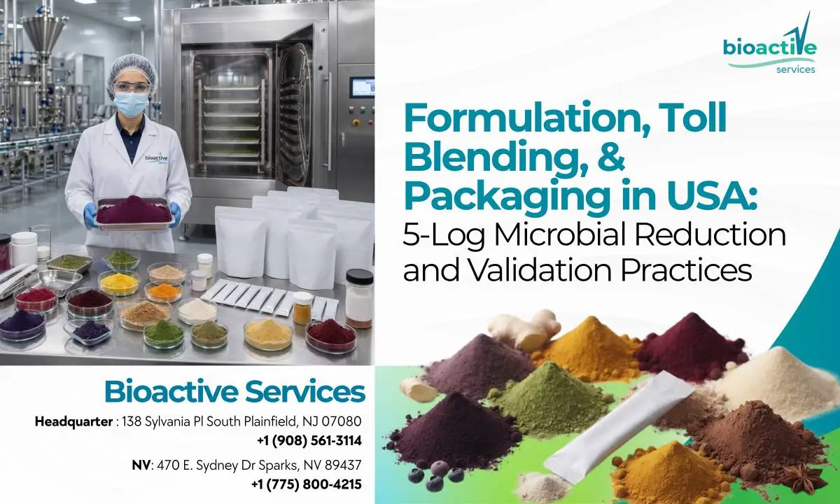 Formulation, Toll Blending, & Packaging in USA